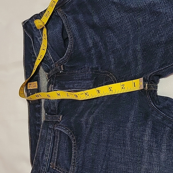 J Crew 770 dark wash straight jeans men's 28x32 - Picture 3 of 7